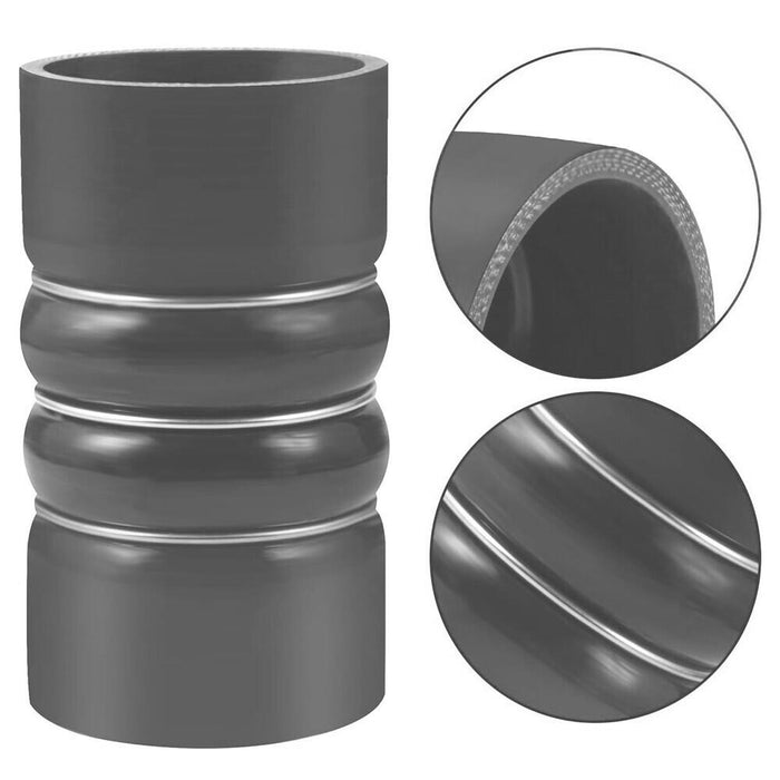 DURAFORCE Turbo Intercooler Boots Clamps Kit For Ford 6.0L Powerstroke Diesel 2003-2007 US