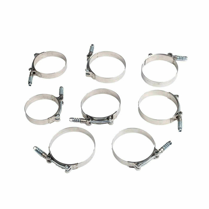 DURAFORCE Turbo Intercooler Boots Clamps Kit For Ford 6.0L Powerstroke Diesel 2003-2007 US