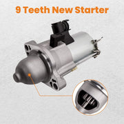 DURAFORCE Starter Motor for Honda Accord Sport 2.4L 2013 2014 2015 2016 2017 Cvt Automatic