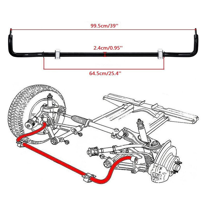 DURAFORCE Fit For 1992-00 Honda Civic 94-01 Acura Integra DC2 Sway Bar Rear End Link Kit