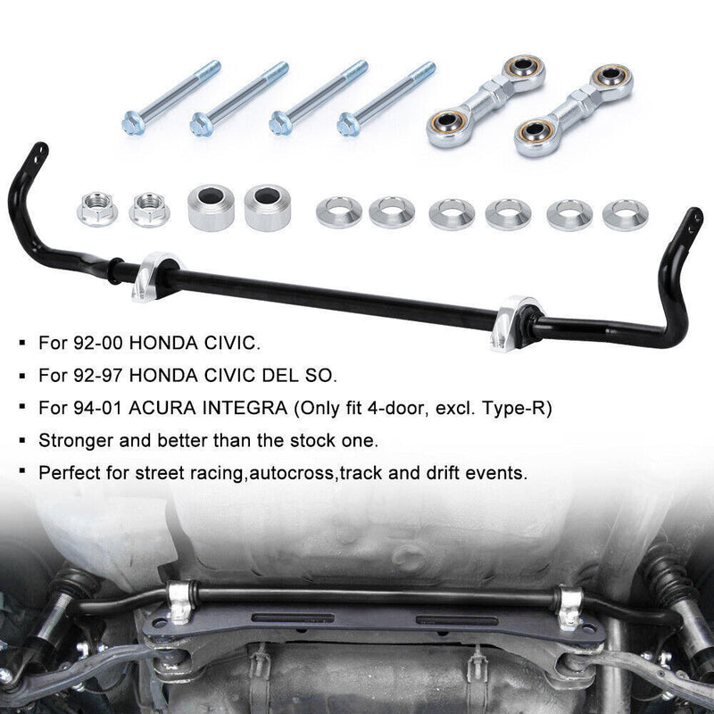 DURAFORCE Fit For 1992-00 Honda Civic 94-01 Acura Integra DC2 Sway Bar Rear End Link Kit