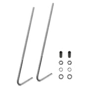 DURAFORCE Universal Battery Hold Down Bracket J Hook Battery Hold Down Bolts 10 Inch