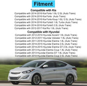 DURAFORCE 3pcs Motor & Trans Mount Auto For 2011-2015 Hyundai Sonata Kia Optima 2.0L 2.4L