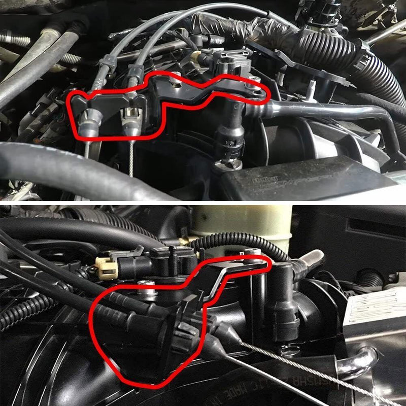 DURAFORCE 92mm Throttle Body & TPS IAC Throttle Cable Bracket for LSX LS LS1 LS2 LS7 Slive