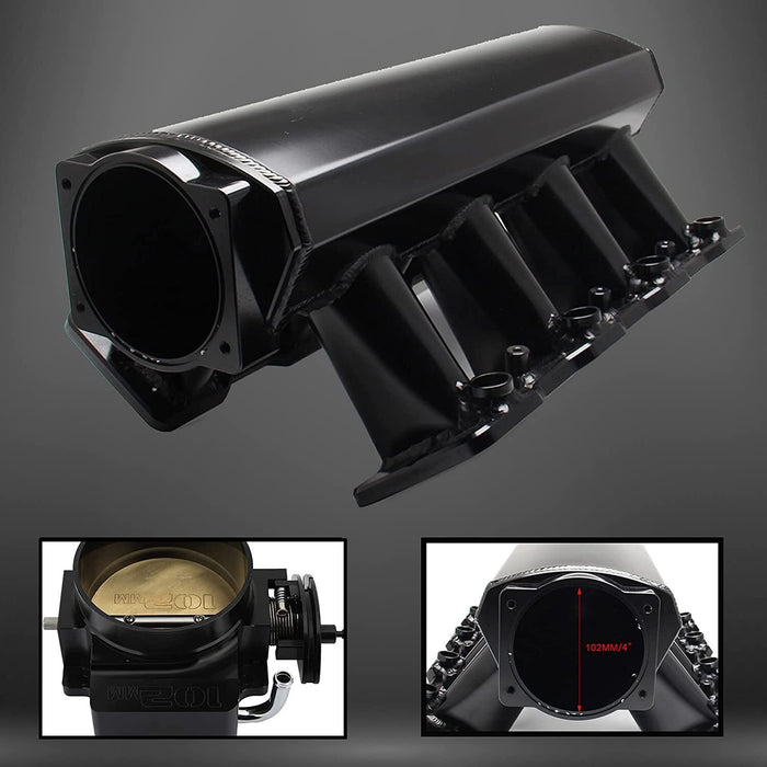 DURAFORCE 102mm Throttle Body + TPS IAC+Throttle Cable Bracket For LS1 LS2 LS6 LS3 LS LS7