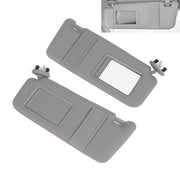 DURAFORCE Light Gray Sun Visor for 2007-2011 Toyota Camry Driver Passenger Side Pair