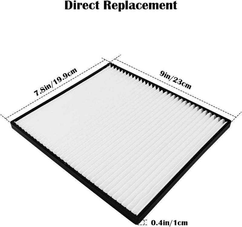 DURAFORCE Cabin Air Filter Fit For Kenworth 660 T680 T800 T880 & Peterbilt 387 567 579