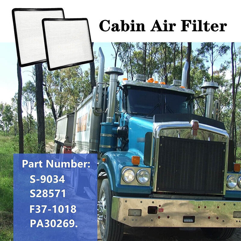 DURAFORCE Cabin Air Filter Fit For Kenworth 660 T680 T800 T880 & Peterbilt 387 567 579