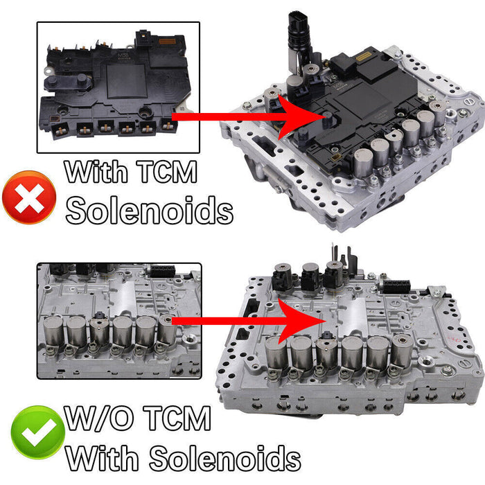 DURAFORCE For 2014 2015 Infinity Q50 3.0L 3.7L Valve Body w/ Solenoids RE7R01A without TCM