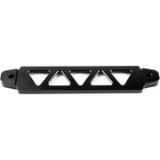 DURAFORCE Black 220mm/190mm Aluminum Auto Car Battery Tie Down Mount Bracket Brace Bar Kit