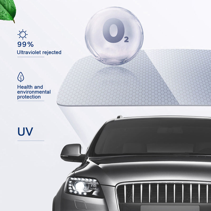 DURAFORCE Universal Uncut Roll Window Tint Film 15% VLT 20" In x 10' Ft Feet Car Glass