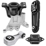 DURAFORCE Engine Motor Mount Set for 2013-2019 Nissan Sentra 1.8L 9818 9699 9717 9712