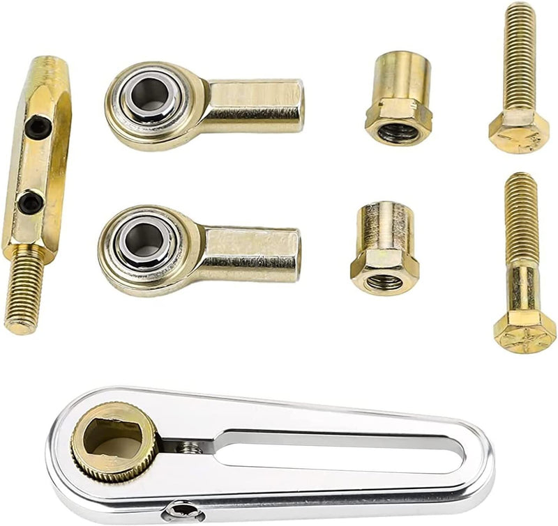 DURAFORCE Universal Adjustable Column Shift Linkage Kit 350 700R4 for GM Transmissions