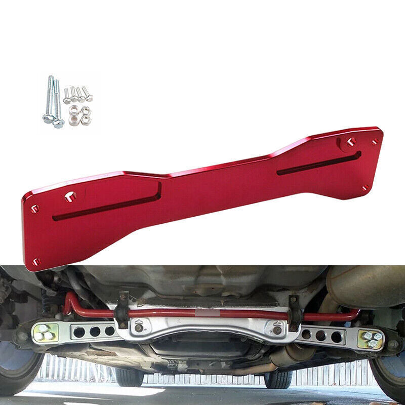 DURAFORCE Subframe Strut Brace For 2002-06 Acura RSX DC5 Honda Civic ES EP3 DX 01-05 Red