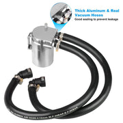 DURAFORCE Oil Catch Can Kit Seperator for 11-21 Ford F150 5.0L Raptor 2.7L 3.5L Ecoboost