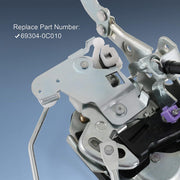 DURAFORCE Front Left Door Lock Actuator for 2001-2007 Sequoia 2005-2006 Tundra Double New