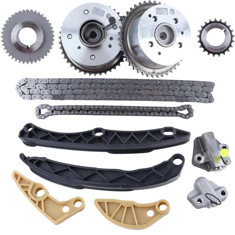 DURAFORCE FOR HYUNDAI KIA SONATA OPTIMA 2.4L TIMING CHAIN KIT EXHAUST INTAKE CAMSHAFT GEAR