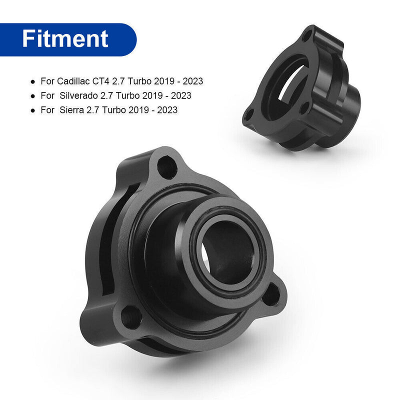 DURAFORCE Blow Off Valve Adapter For 2019-2023 Chevy Silverado 1500 GMC Sierra 2.7 Turbo