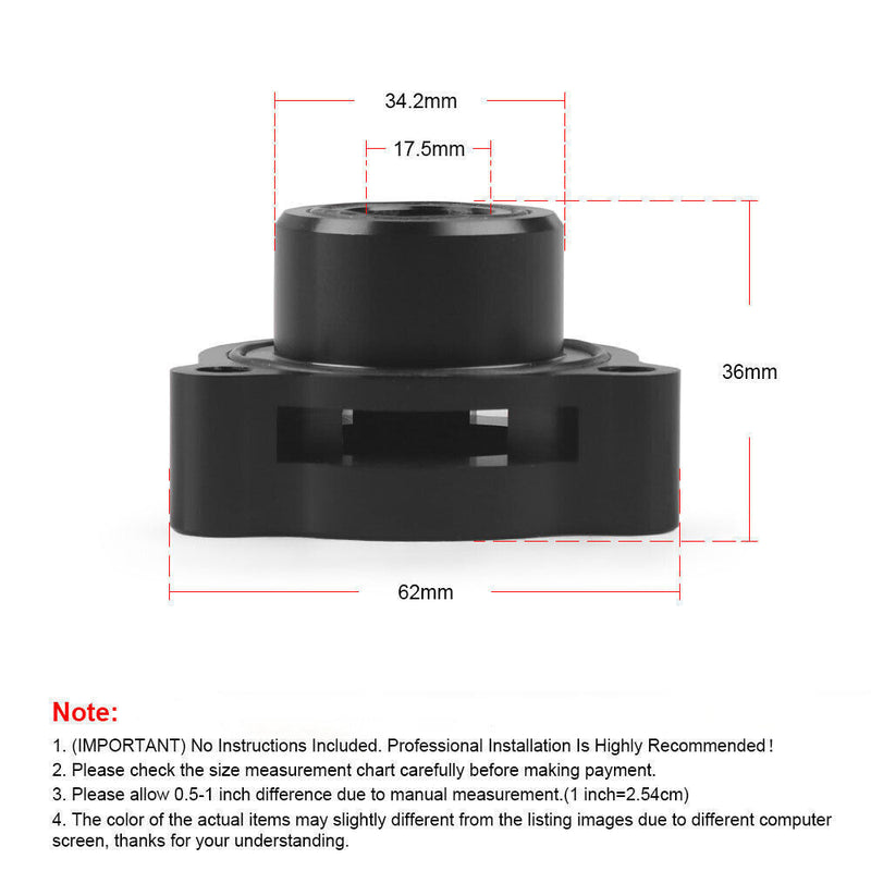 DURAFORCE Blow Off Valve Adapter For 2019-2023 Chevy Silverado 1500 GMC Sierra 2.7 Turbo
