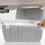 DURAFORCE Passenger Side Sun Visor for 2007-2011 Toyota Camry With Sunroof Light Gray