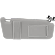 DURAFORCE Passenger Side Sun Visor for 2007-2011 Toyota Camry With Sunroof Light Gray