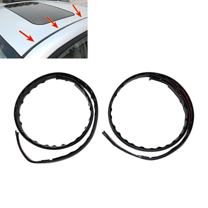 DURAFORCE 2PACK RH & LH ROOF DRIP MOLDING FOR 2005-2015 TOYOTA TACOMA DOUBLE CAB