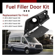 DURAFORCE For 2015-2023 Transit Van Ford Fuel GAS Filler Door Housing Pocket w/ Hinge NEW