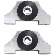 DURAFORCE Swap 3Bolt Chrome 65A Engine Motor Mount Kit For 96-00 Civic EK B16 B18 B20 B