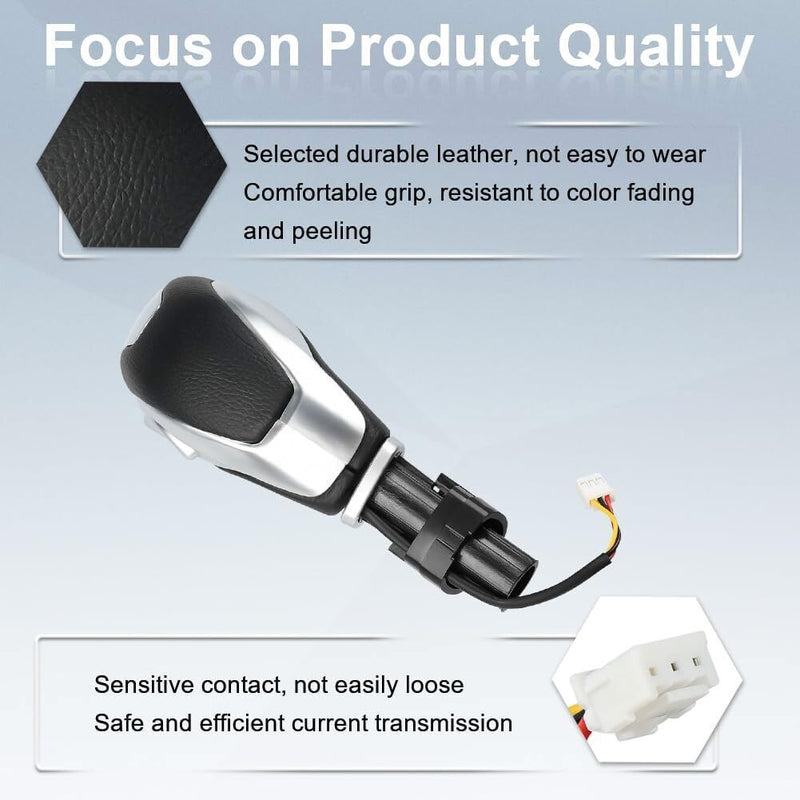 DURAFORCE For Ford 2013-2015 Escape Fusion Gear Shift Knob Shifter Lever Auto Transmissio