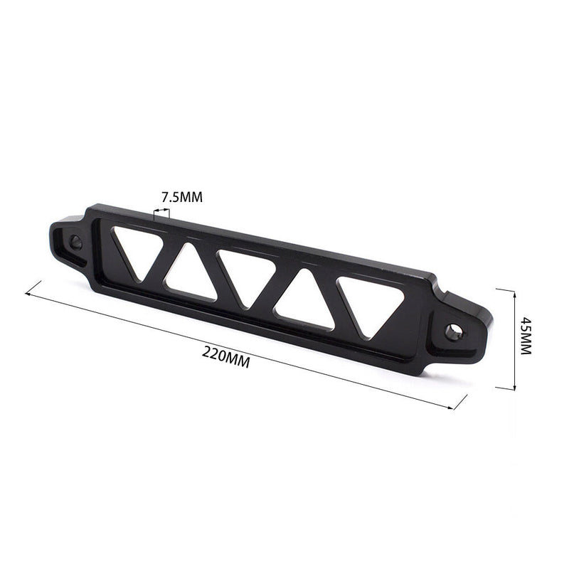 DURAFORCE Speedy Black Billet Aluminum Car Battery Tie Down Holder Mount Bracket