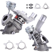 DURAFORCE RH&LH Turbo Turbocharger Set For Ford Taurus SHO Sedan 4-Door 3.5L 2010-2019