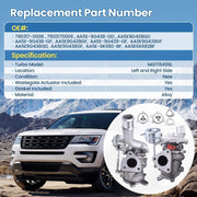 DURAFORCE RH&LH Turbo Turbocharger Set For Ford Taurus SHO Sedan 4-Door 3.5L 2010-2019
