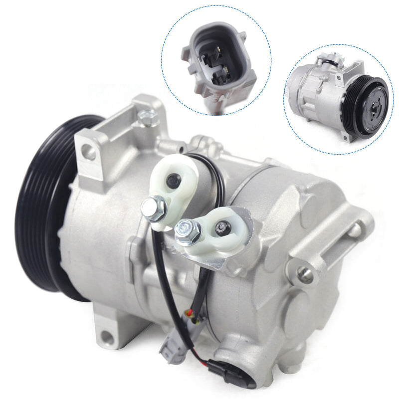 DURAFORCE A/C Air Compressor + Cluth For 2009-2017 Jeep Compass Patriot 2.0L / 2.4L Engine