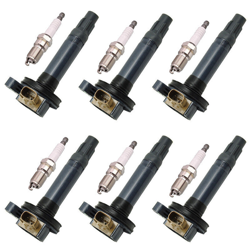 DURAFORCE Ignition Coil Spark Plug Pack Fit For Ford Police F-150 Transit Ecoboost 3.5L V6