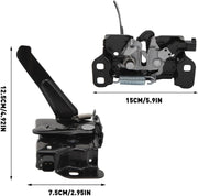 DURAFORCE Front Hood Latch Lock Assembly For Dodge Charger Sedan & Remote Start 68261142AA