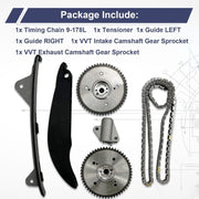 DURAFORCE Timing Chain Kit VVT Gears for 2017-20 Hyundai Tucson Elantra Kia Soul Forte 2.0