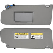 DURAFORCE Left Driver Side Sun Visor w/ Light For Honda Pilot 2009-2015 83280SZAA01ZA