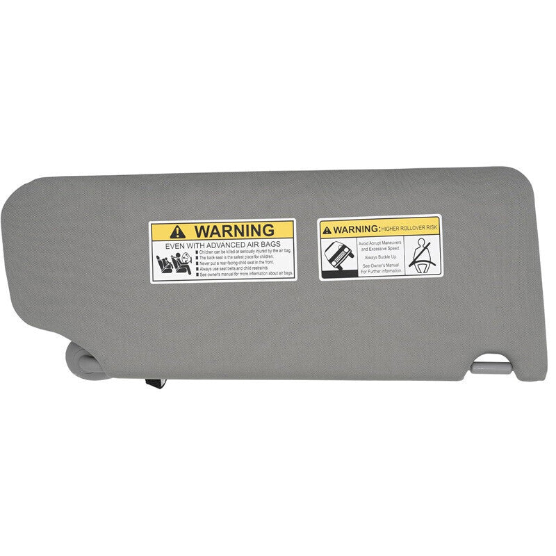 DURAFORCE Left Driver Side Sun Visor w/ Light For Honda Pilot 2009-2015 83280SZAA01ZA