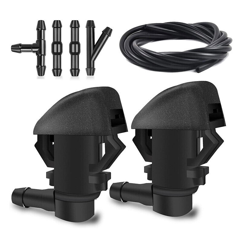DURAFORCE For Honda Pilot 2009-2015 Windshield Hood Nozzle Wiper Spray Kit 76810-SZA-A01ZA