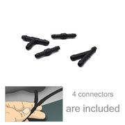 DURAFORCE For Honda Pilot 2009-2015 Windshield Hood Nozzle Wiper Spray Kit 76810-SZA-A01ZA