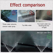 DURAFORCE For Honda Pilot 2009-2015 Windshield Hood Nozzle Wiper Spray Kit 76810-SZA-A01ZA