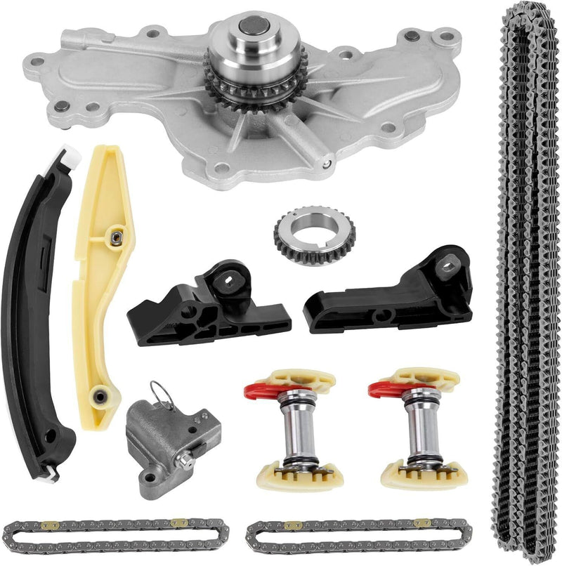 DURAFORCE Timing Chain Water Pump Kit for 13-19 Ford F150/Explorer Mustang/Edge/Taurus NEW
