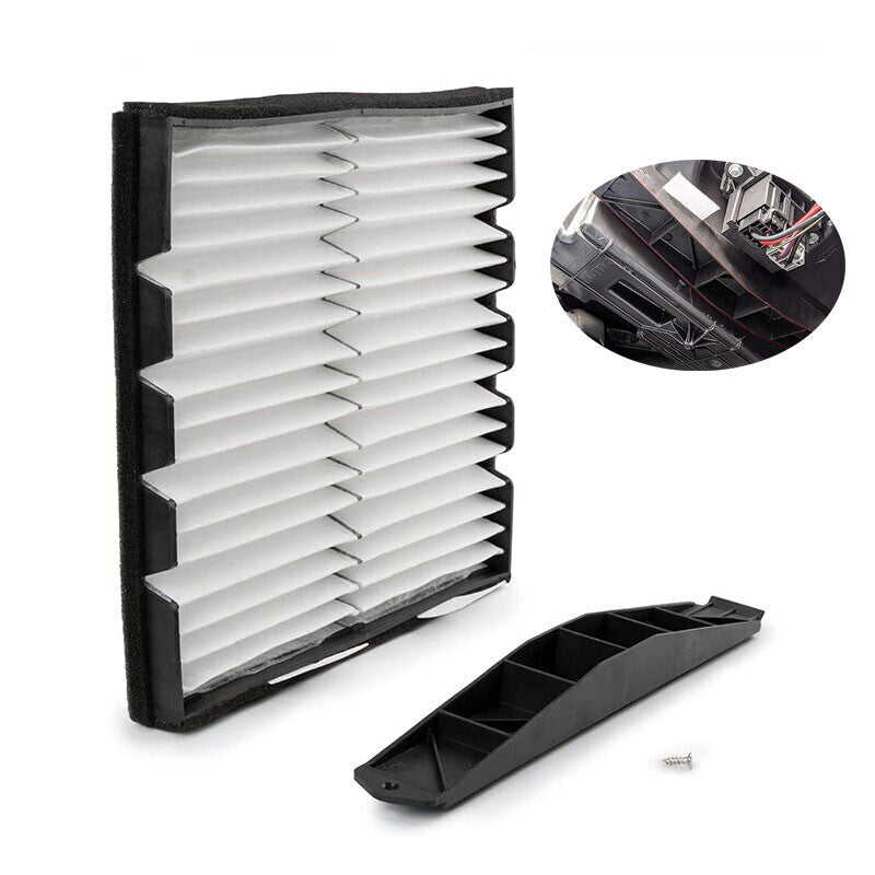 DURAFORCE Cabin Air Filter Cover Retrofit Kit For Chevy Silverado Sierra Cadillac 22759208