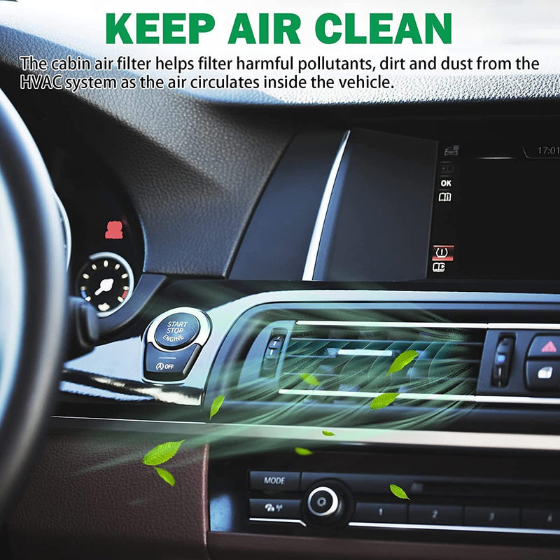 DURAFORCE Cabin Air Filter Cover Retrofit Kit For Chevy Silverado Sierra Cadillac 22759208