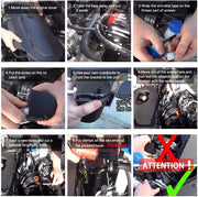 DURAFORCE Baffled Oil Catch Can Kit Reservoir Tank with Dipstick Fuel Hose Line Bracket