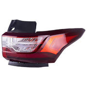 DURAFORCE LED Tail Light Lamp Outside for 2018-2021 Chevrolet Traverse Right Passenger