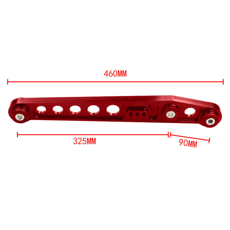 DURAFORCE Rear Lower Control Arm with Tie Bar Subframe Brace for Honda Civic EK 1996-2000