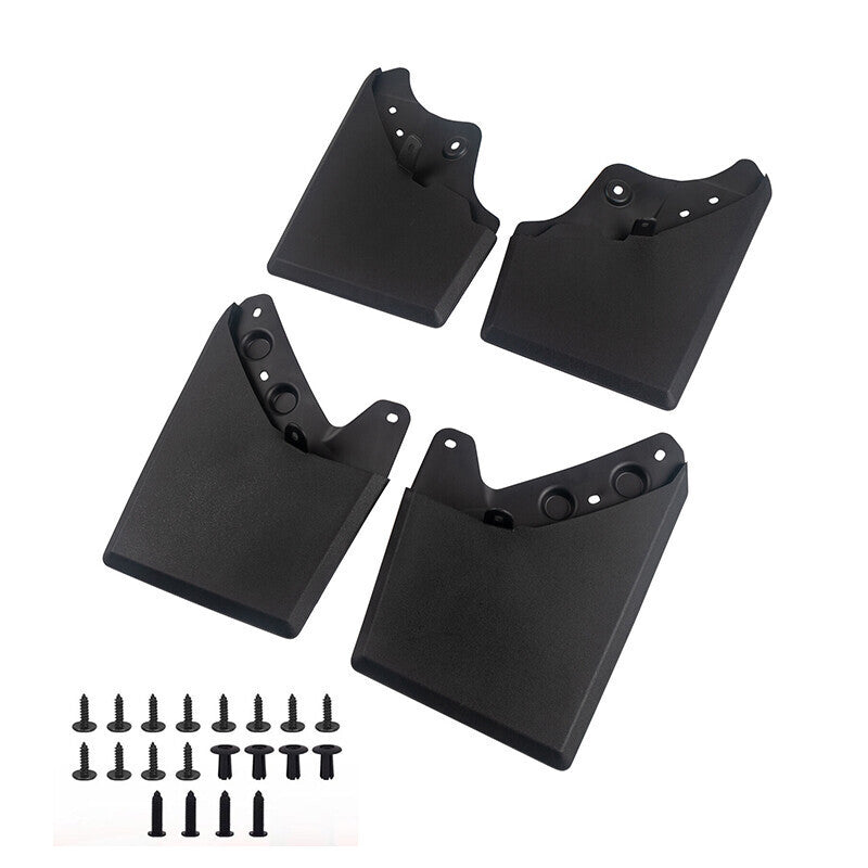 DURAFORCE 4Pcs Front Rear Splash Guards Mud Flaps Mudguard For Toyota Tacoma 2024-2025