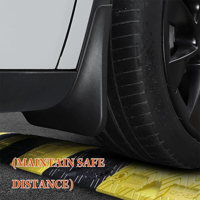 DURAFORCE 4Pcs Front Rear Splash Guards Mud Flaps Mudguard For Toyota Tacoma 2024-2025