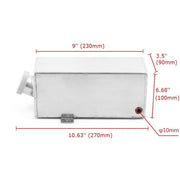 DURAFORCE Car 1.7L Windscreen Washer Bottle Intercooler Spray Tank Water Reservoirs Sliver